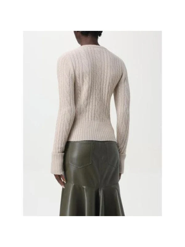 Cable Wool Cashmere Knit - Image 2