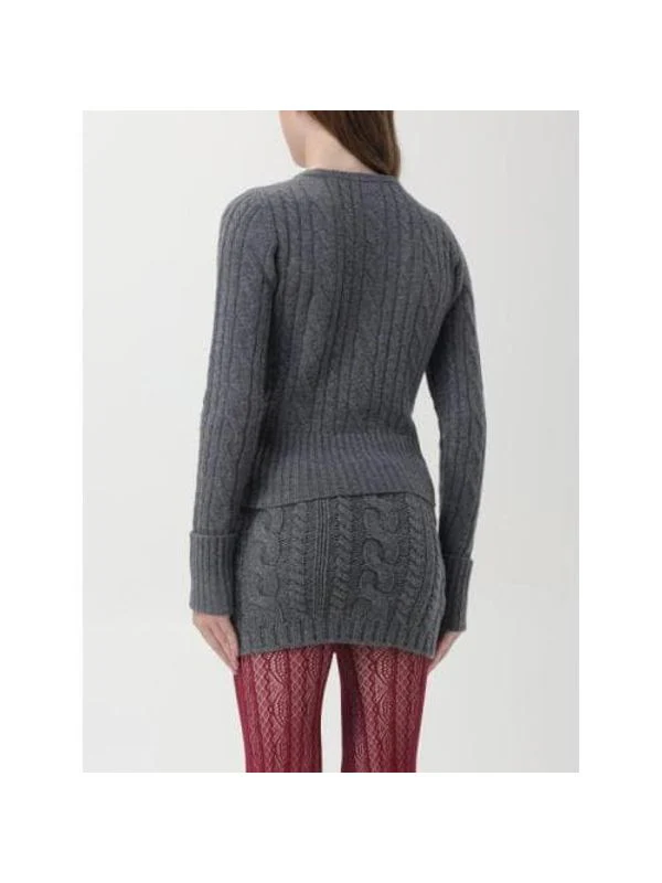 Cable Wool Cashmere Knit - Image 2
