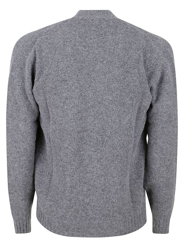 V-Neck Wool Cardigan - Image 2