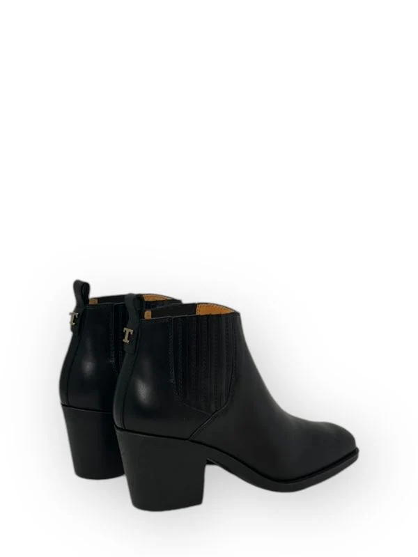 Black Leather Chelsea Boots - Image 3