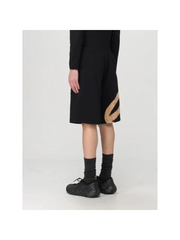 D Logo Printing Banding Shorts - Image 2