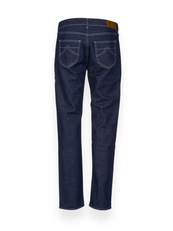 Logo Patch Denim Pants - Image 2