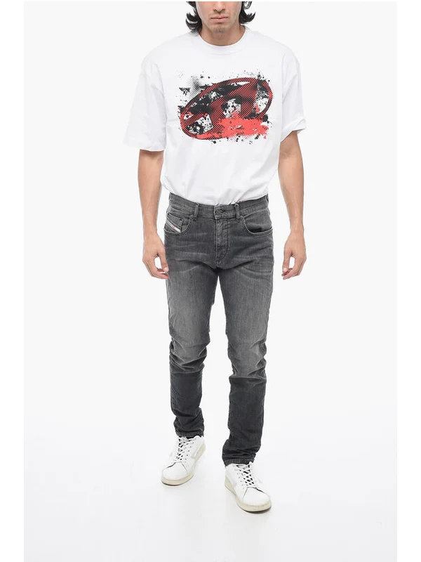 D Struct Denim Pants - Image 4