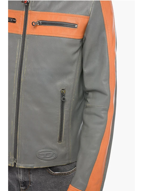 L Muse Racer Leather Jacket - Image 3