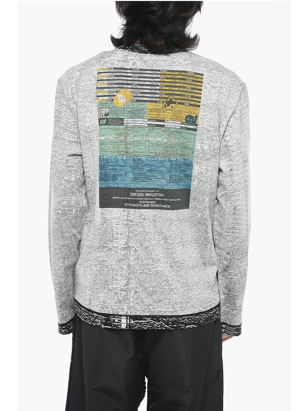 Printing Detail Long-Sleeve Top - Image 2