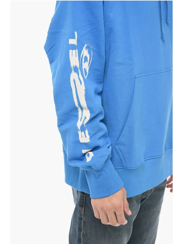 Logo Printing Cotton Hoodie - Image 3
