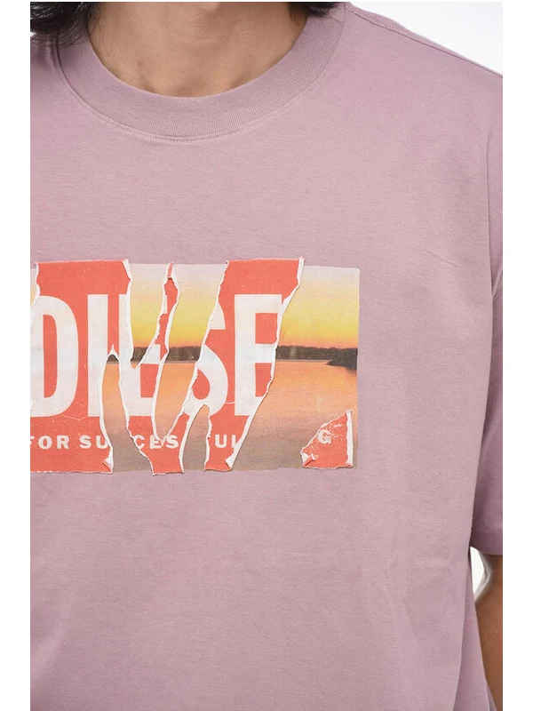 Logo Printing Cotton T-Shirt - Image 3