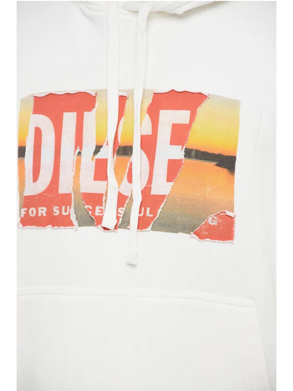 Logo Printing Cotton Hoodie - Image 3