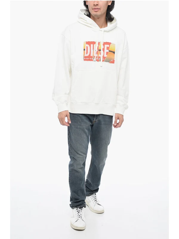 Logo Printing Cotton Hoodie - Image 4
