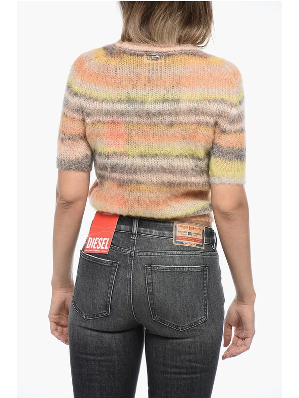 M Icaela Stripe Mohair Knit - Image 2