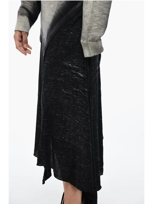 Gradient Effect Wool Dress - Image 3