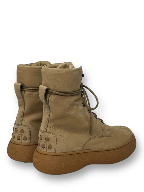 Gommino Suede Lace-Up Ankle Boots - Image 3