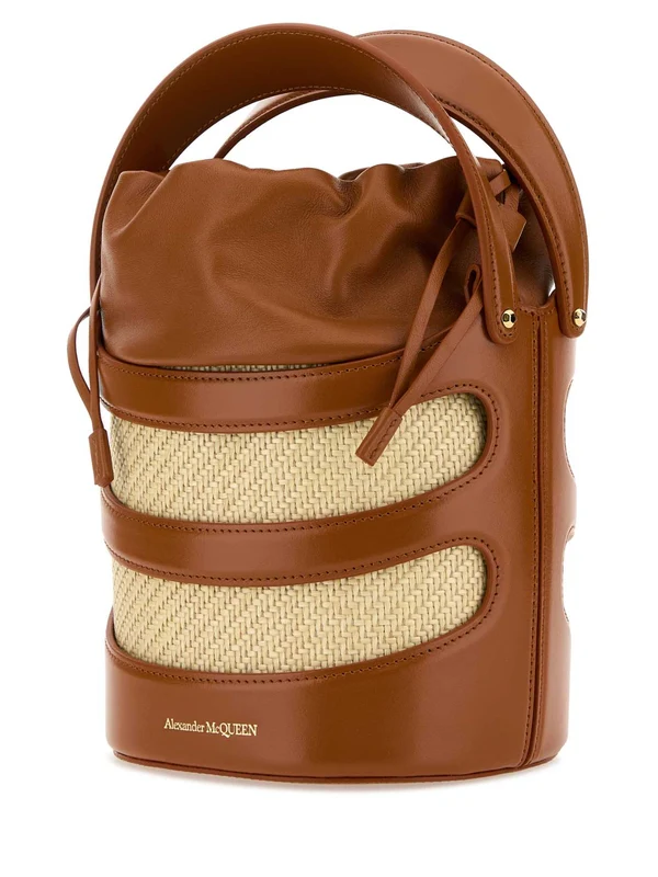 Alexander Mcqueen Brown Tote Bags - Image 2