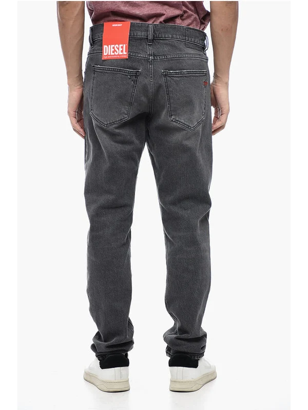 D Struct Distressed Denim Pants - Image 2