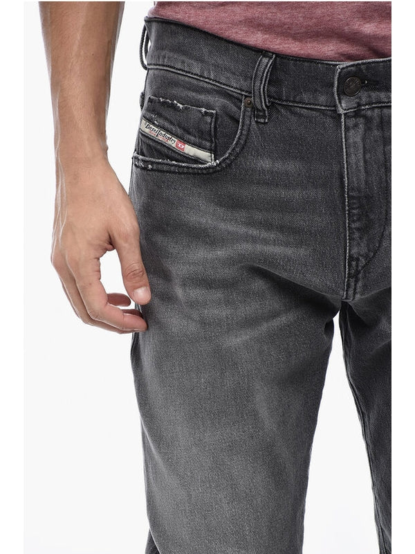 D Struct Distressed Denim Pants - Image 3