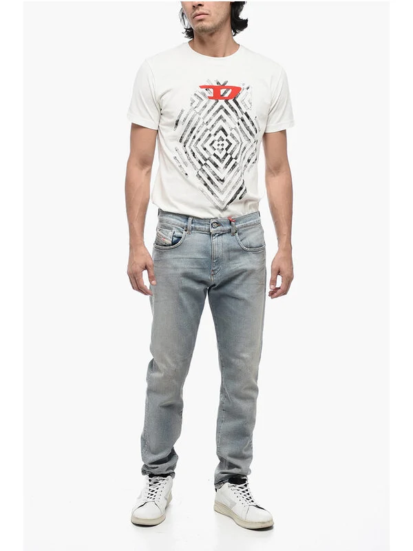 D Struct Denim Pants - Image 4