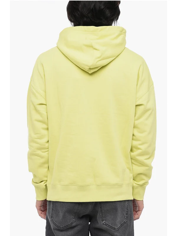 Logo Detail Cotton Hoodie - Image 2