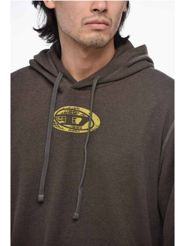 Logo Printing Cotton Hoodie - Image 3