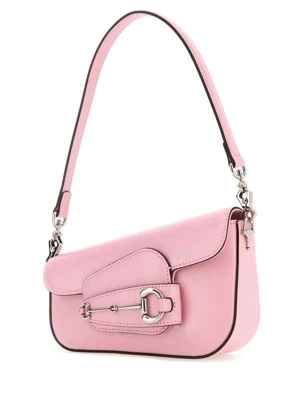 Gucci Horsebit 1955 Mini Pink Crossbody & Shoulder Bags - Image 3