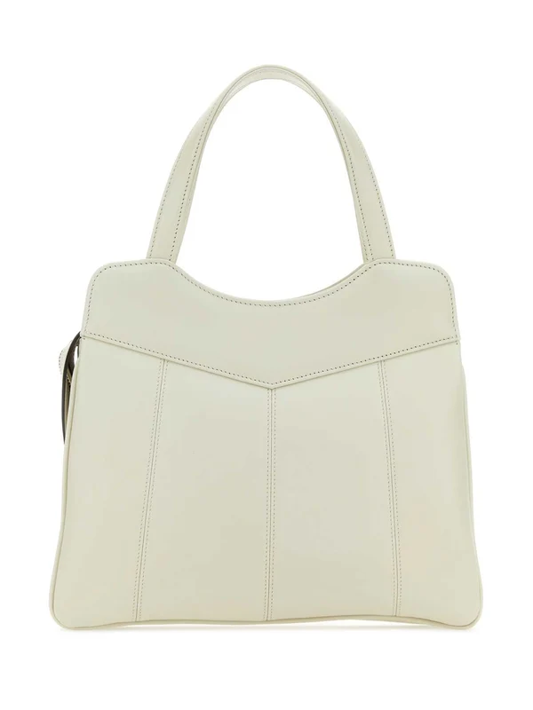 Gucci Petite Gg Small White Tote Bags - Image 3