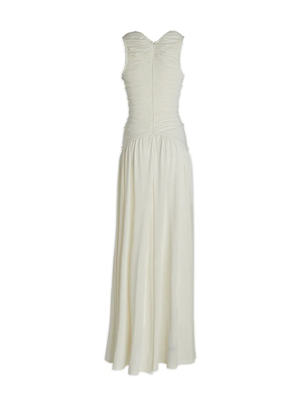 N°21 White Long Dress - Image 2