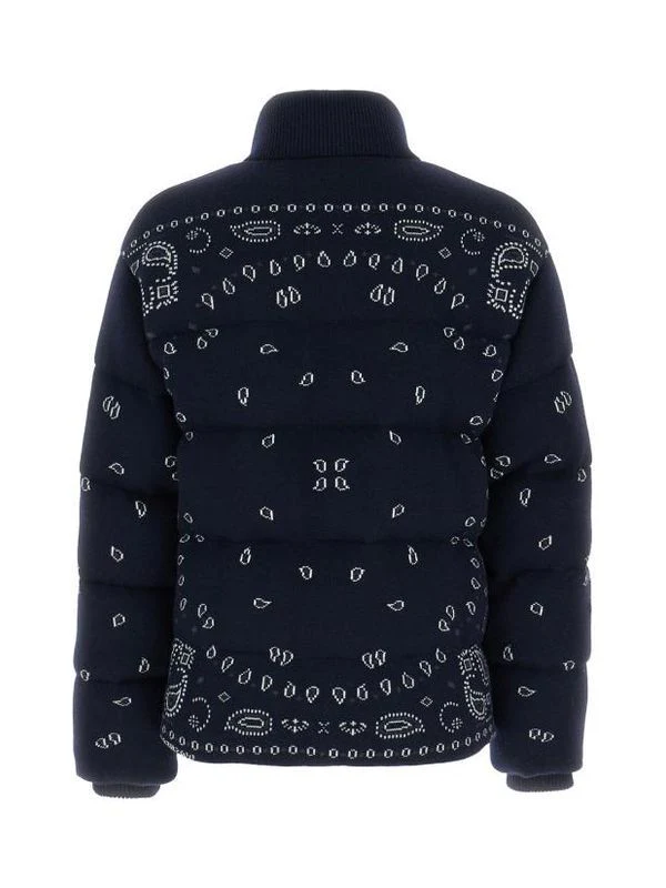 Paisley Jacquard Wool Padded Jacket - Image 2