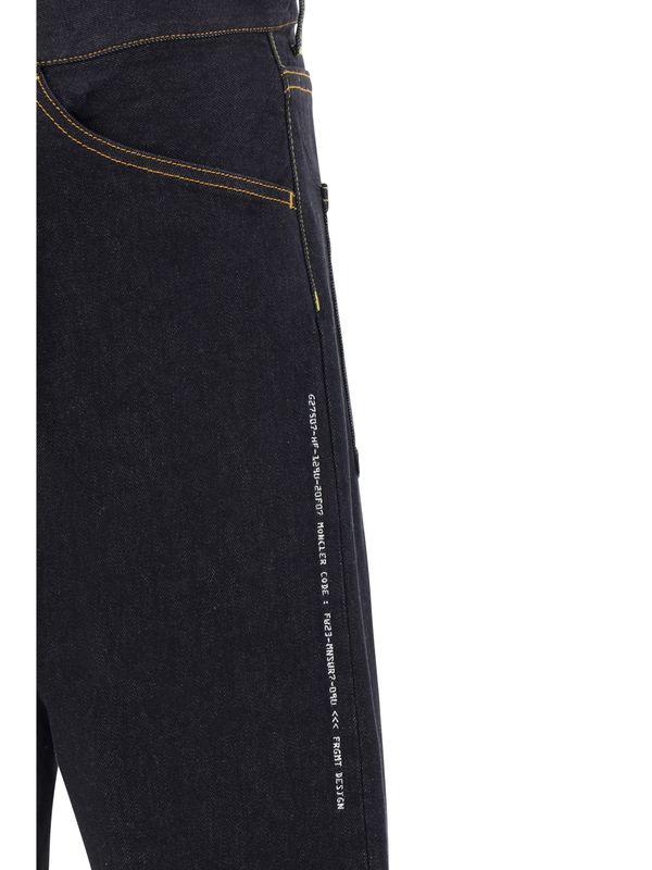 Fragment Logo Patch Denim Pants - Image 3