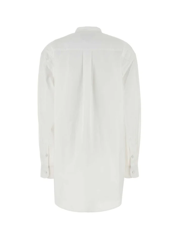 Jewel Detail Mock Neck Shirt - Image 2
