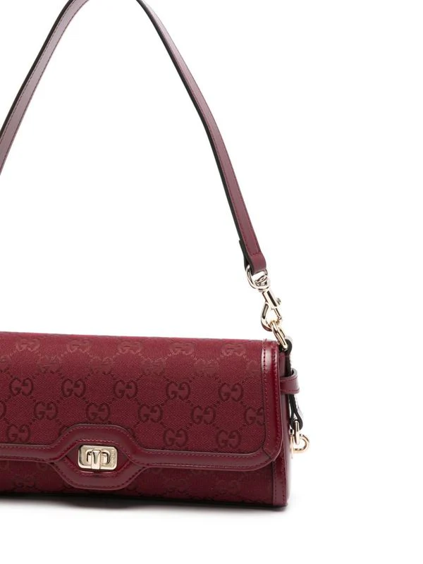 Gucci Luce Small Burgundy Crossbody & Shoulder Bags - Image 4