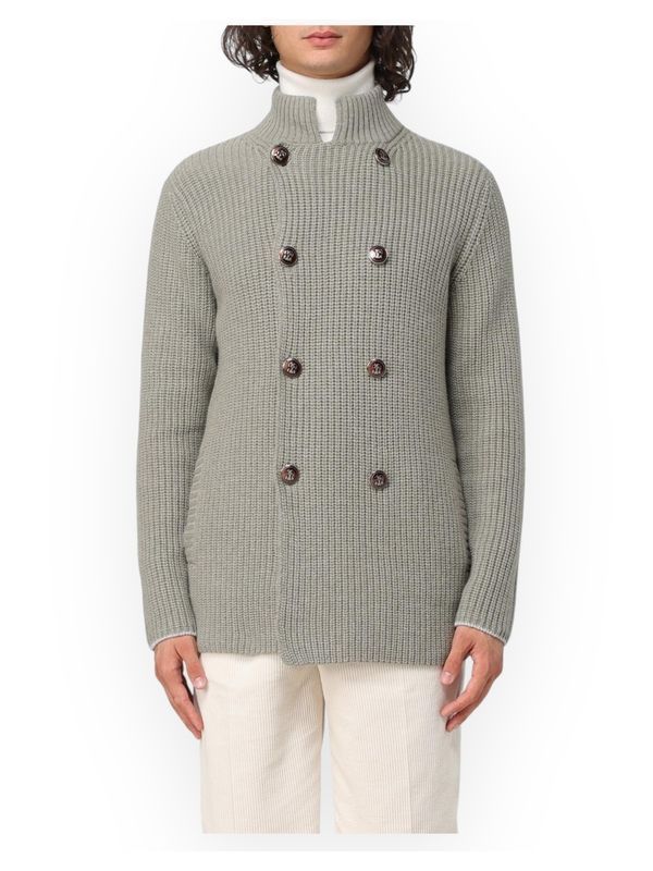 Double Wool Blend Cardigan - Image 3