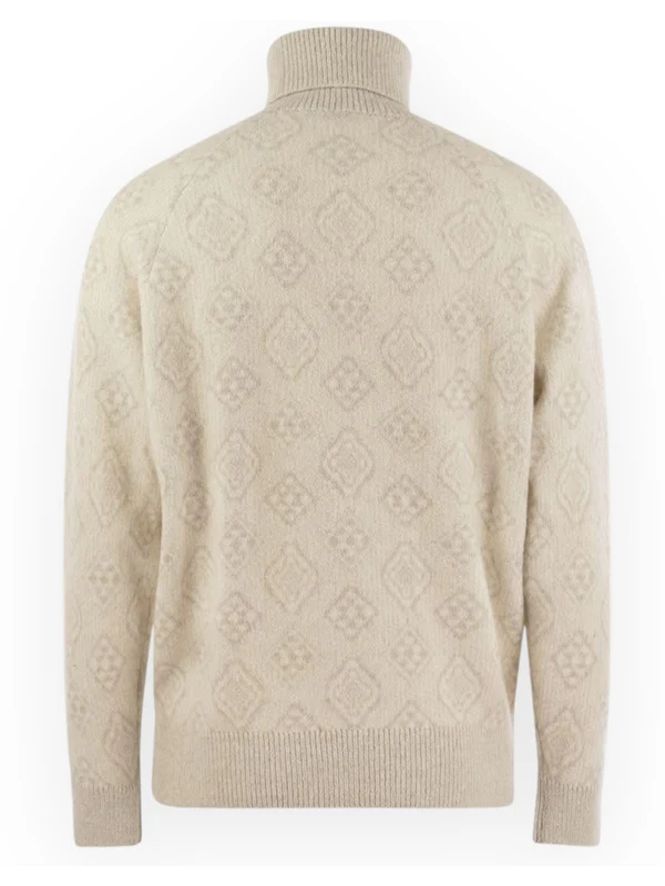 High Neck Alpaca Blend Knit - Image 2