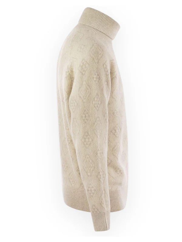 High Neck Alpaca Blend Knit - Image 3