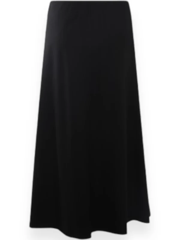 Flare Virgin Wool Midi Skirt - Image 2