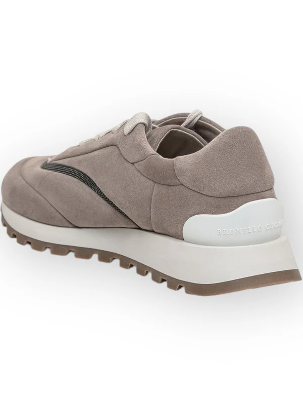 Suede Low-Top Sneakers - Image 3