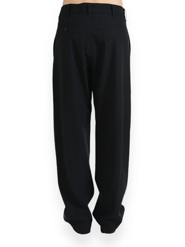 Black Logo Stitch Pants - Image 2