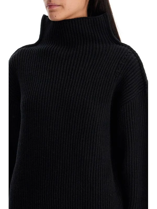 High-Neck Ribbed Knit - Image 4