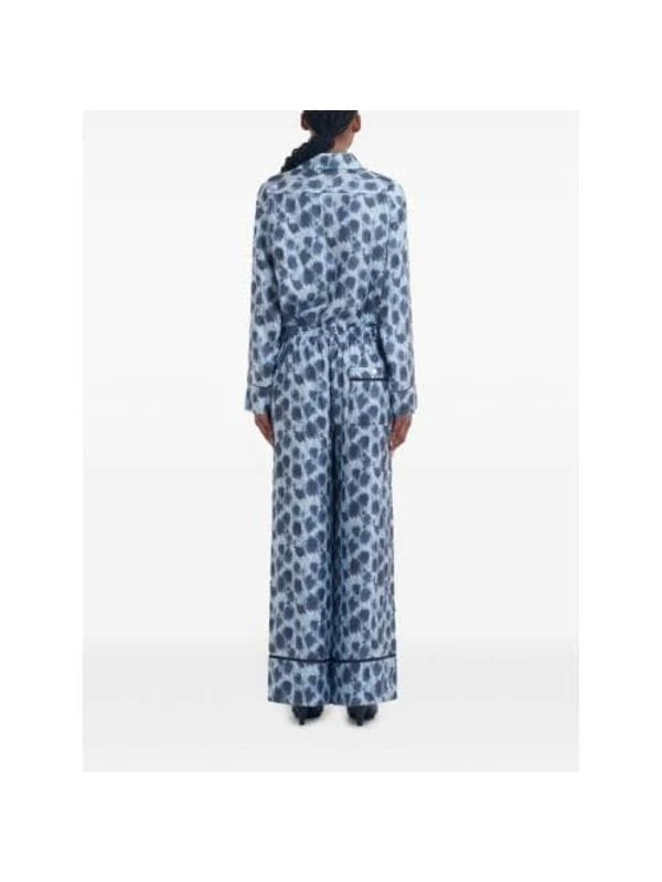 Graphic Pattern Banding Pants - Image 2