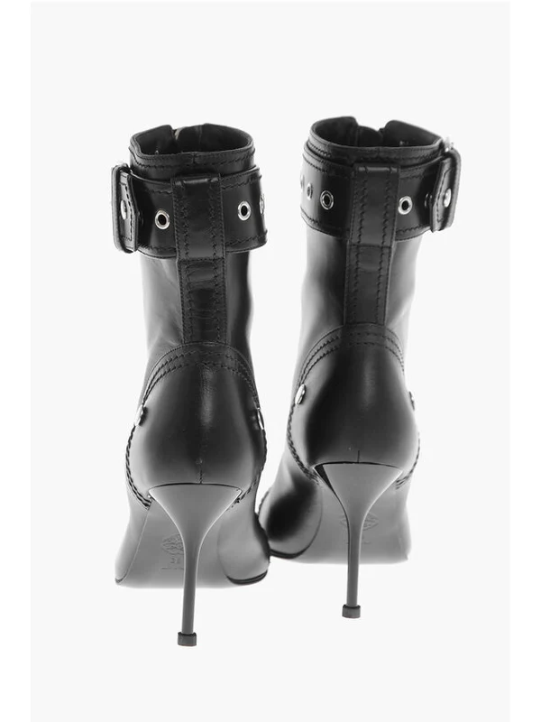 Alexander Mcqueen Black Ankle Boots - Image 2