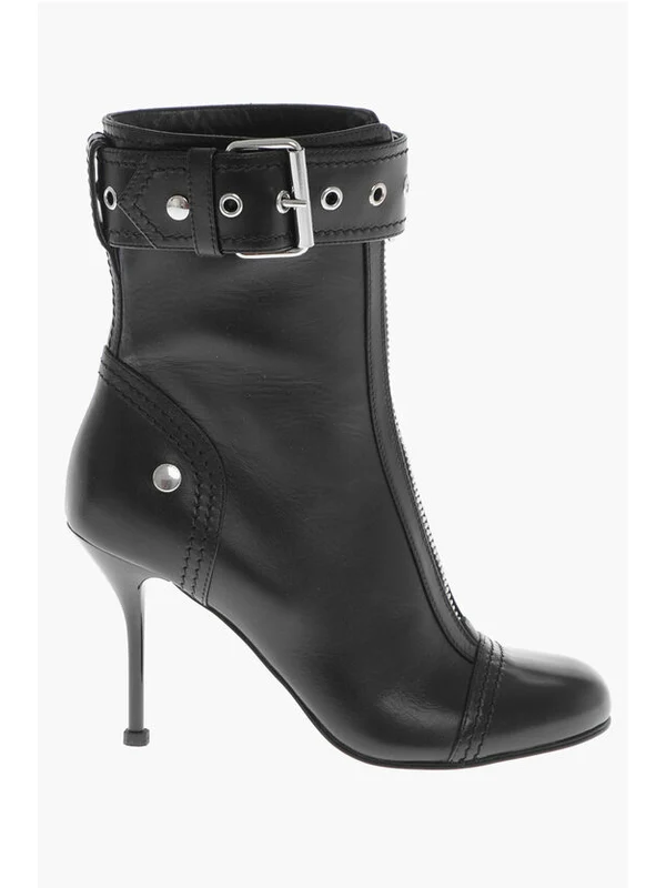 Alexander Mcqueen Black Ankle Boots - Image 3