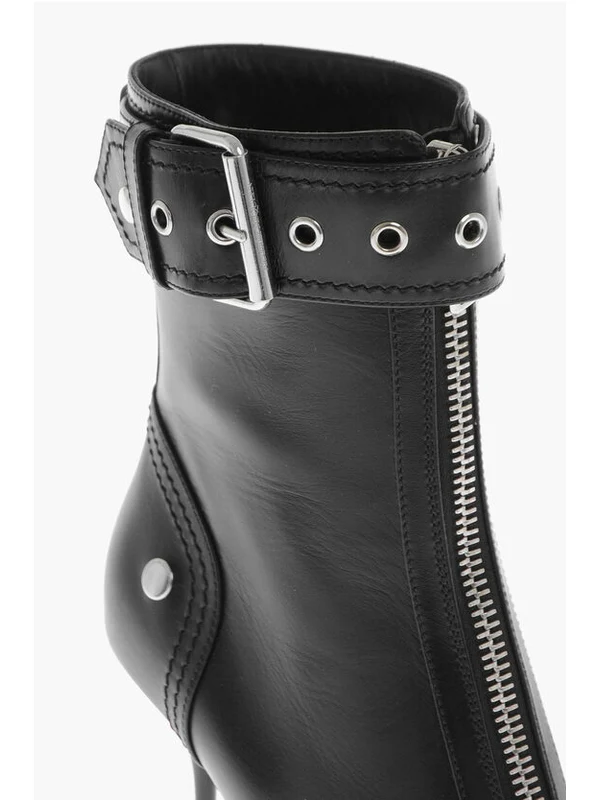 Alexander Mcqueen Black Ankle Boots - Image 4