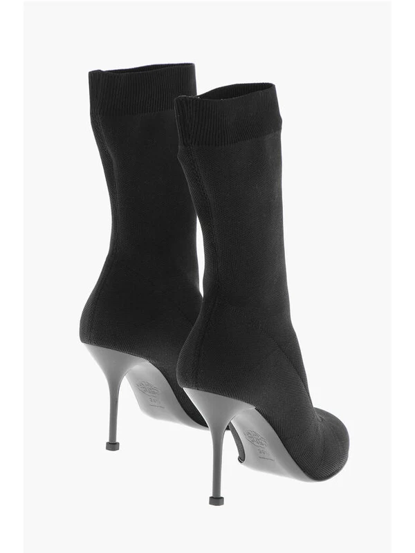 Alexander Mcqueen Black Middle Boots - Image 2
