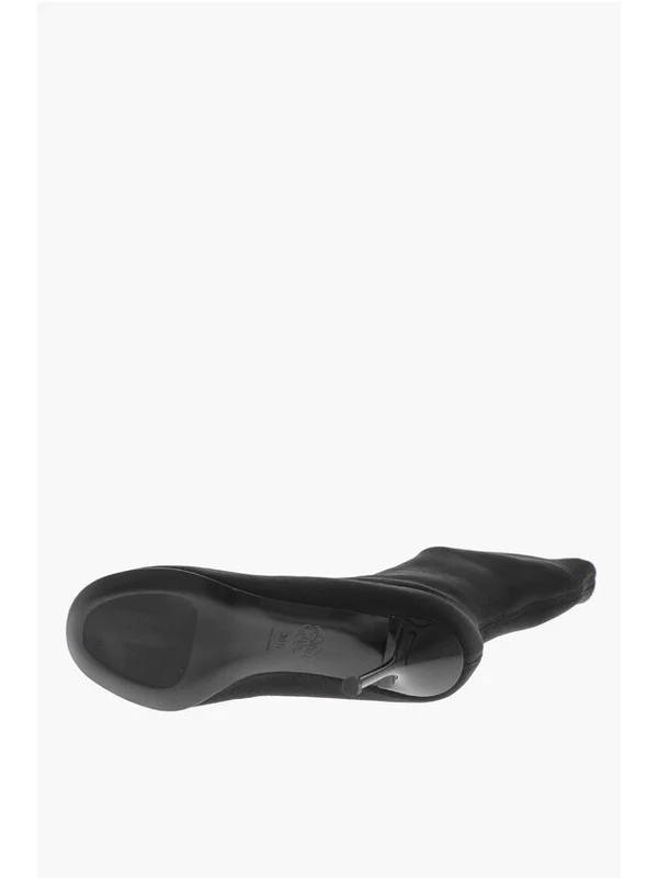 Alexander Mcqueen Black Middle Boots - Image 5