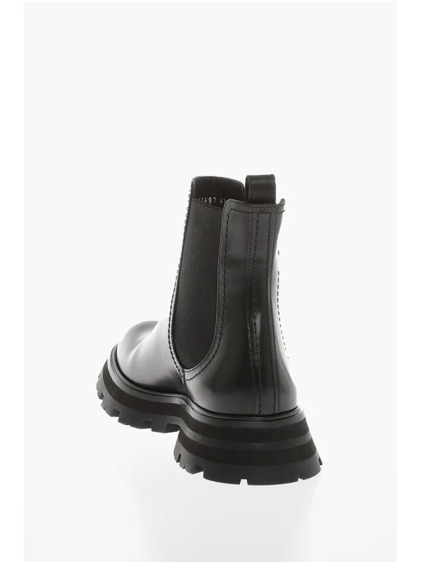 Alexander Mcqueen Black Chelsea Boots - Image 2