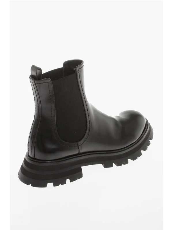 Alexander Mcqueen Black Chelsea Boots - Image 5