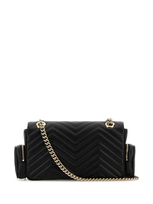 Gucci Gg Marmont Small Black Crossbody & Shoulder Bags - Image 3