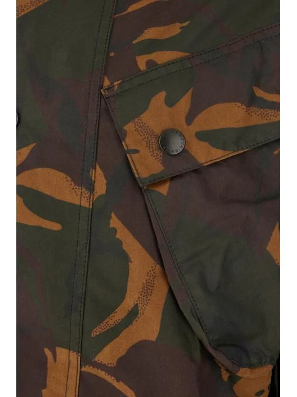 Camouflage Pattern Hood Parka - Image 3