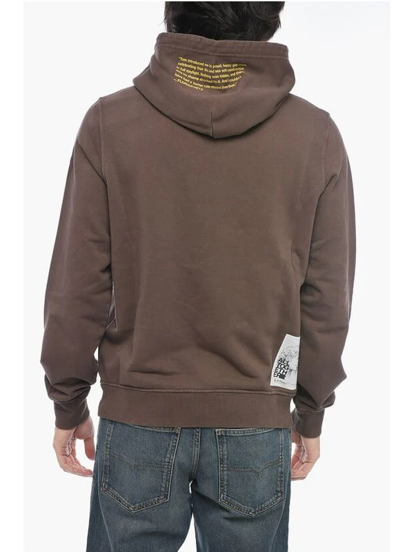 All Together Printing Cotton Hoodie - Image 2
