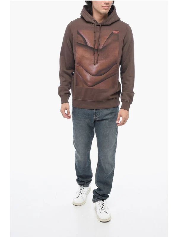 All Together Printing Cotton Hoodie - Image 4