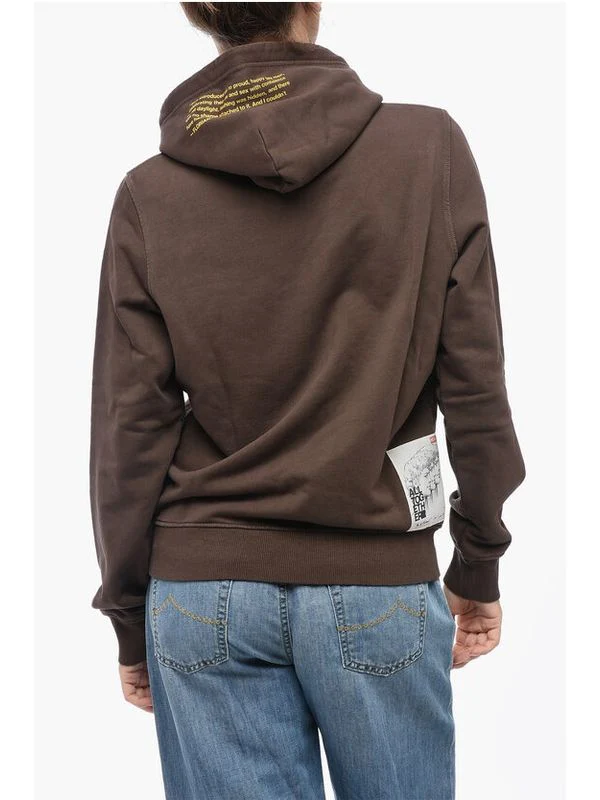 All Together Printing Cotton Hoodie - Image 6