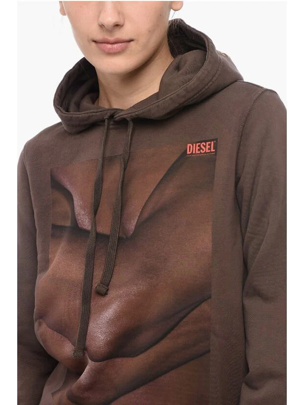 All Together Printing Cotton Hoodie - Image 7